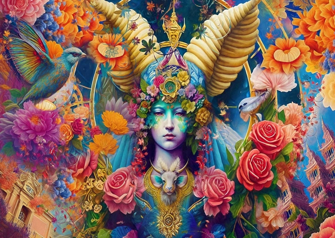 Puzzle signe du zodiaque : Bélier 1000 pièces