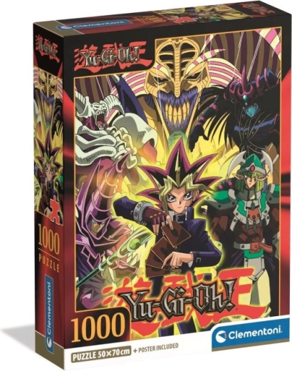 Puzzle Yu-Gi-Oh! – collage anime 1000 pièces CLEMENTONI