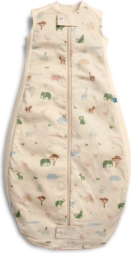 ErgoPouch gigoteuse en coton biologique Sheeting Savannah 1 TOG (8–24 mois, 8–14 kg)