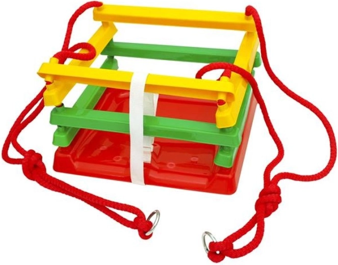 Balançoire enfant en plastique Bączek avec ceinture de sécurité
