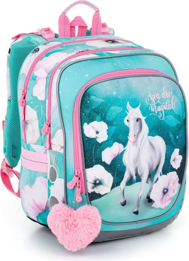 Sac à dos scolaire léger avec licorne Topgal Endy