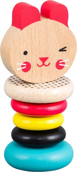 Hochet en bois lapin Petit Collage