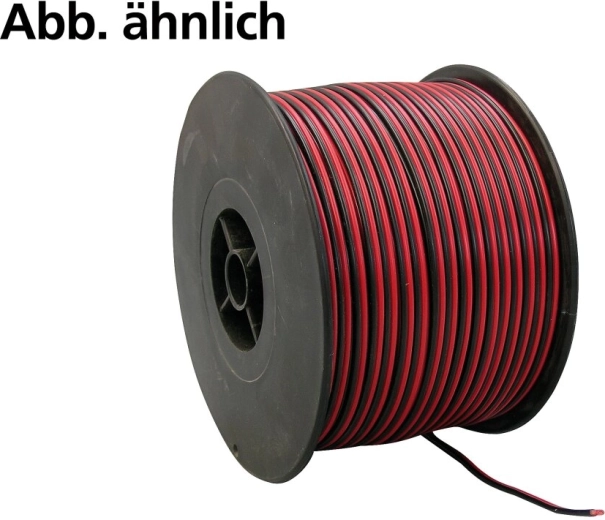Câble plat avec connecteur Futaba 2 × 0,25 mm, 100 m