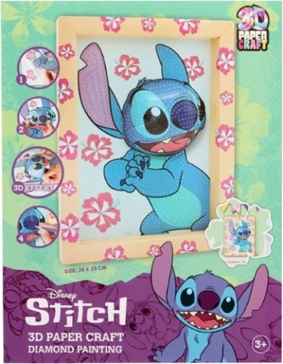 Mosaïque diamant 3D Stitch Origami 26 × 35 cm