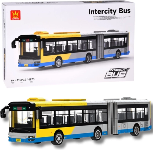 Kit de construction technique bus urbain articulé 415 pièces