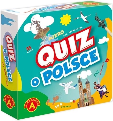Alexander micro-quiz sur la Pologne – jeu éducatif de poche