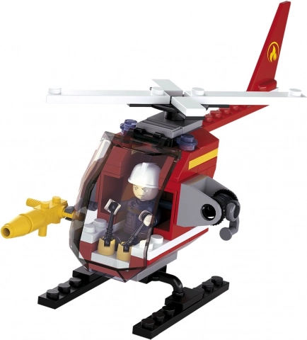 Sluban Pompiers M38-B0622D Hélicoptère