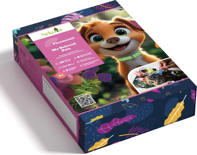 Sekoia Picamania – kit d’images pailletées « Animaux de compagnie »