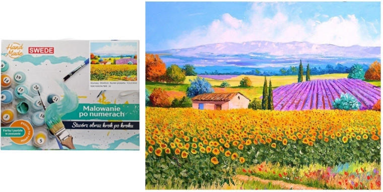 Peinture par numéros À la campagne