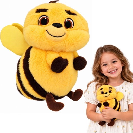 Peluche abeille 25 cm