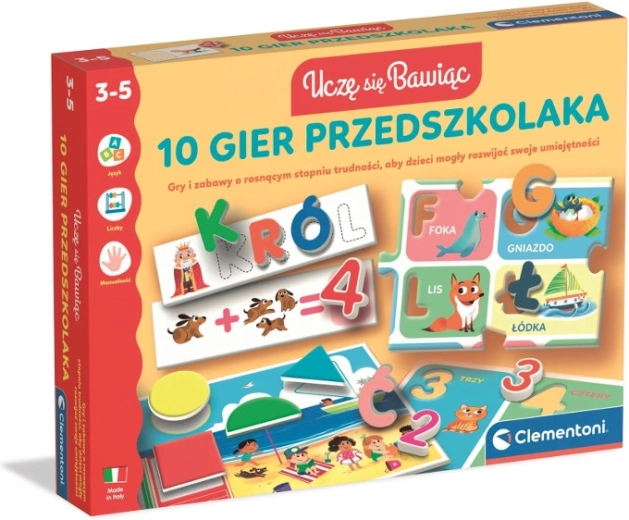 10 jeux pour les préscolaires