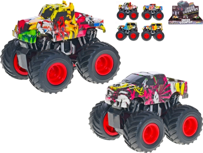 Monster truck à inertie 12 cm