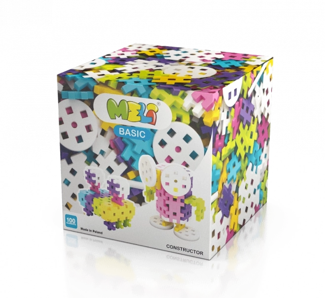 Jeu de construction MELI Constructor Pink 100 pièces