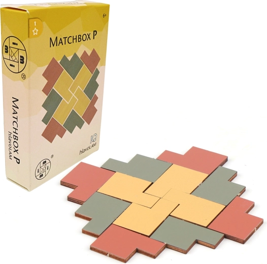 Casse-tête en bois Matchbox pour enfants