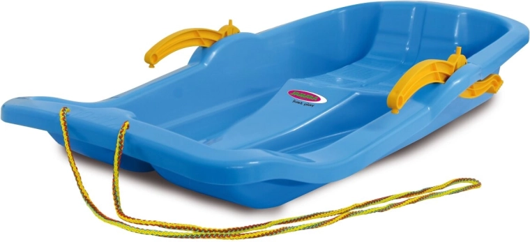 Luge Snow Play Karol 80 cm bleue avec freins