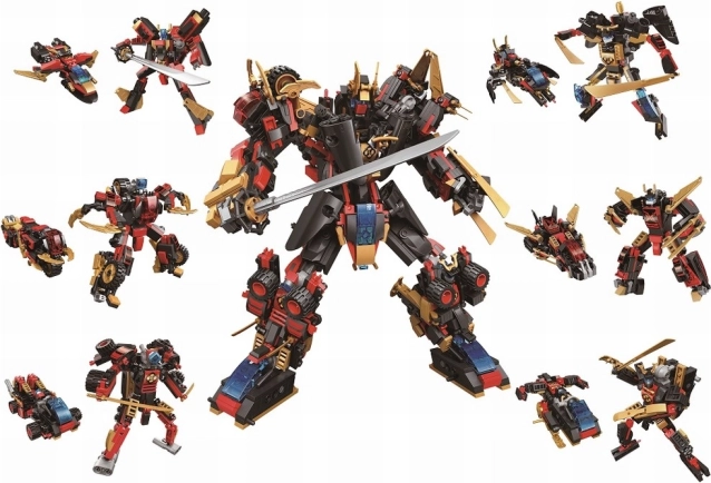 Gardiens du noyau stellaire Qman - Ensemble de construction 6 en 1