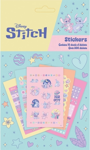 Set de 800 autocollants Lilo et Stitch