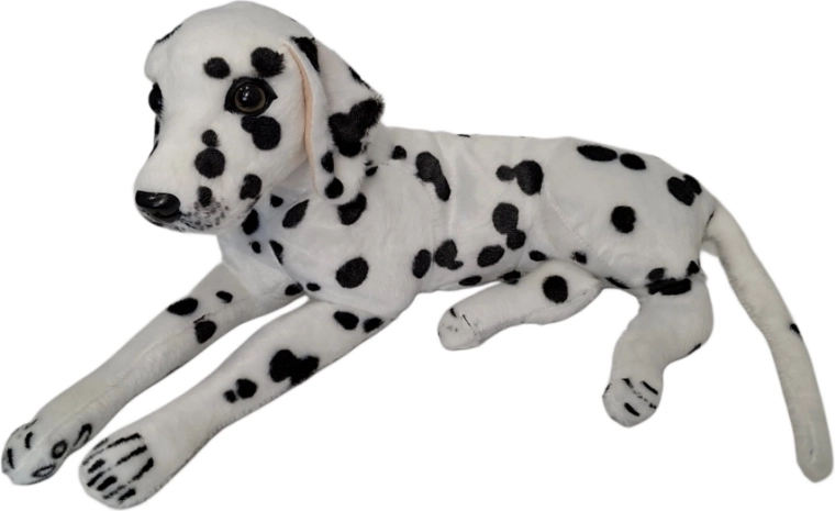 Chien en peluche dalmatien - 1 pièce