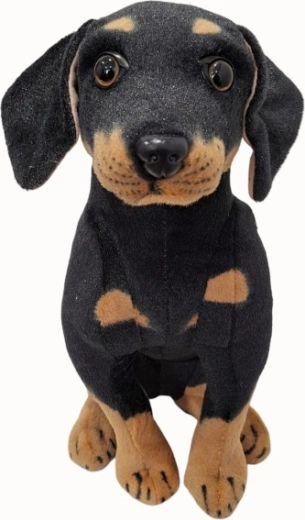 Chien en peluche