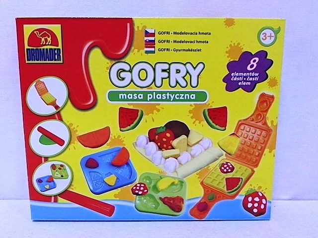 Pâte à modeler gaufres