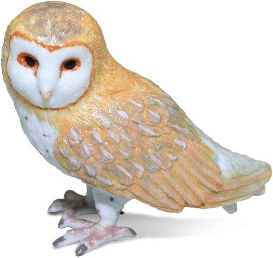 Collecta chouette effraie – figurine en plastique