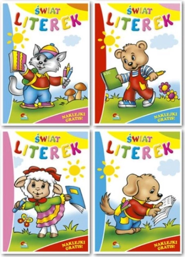 Coloriage Le monde des lettres