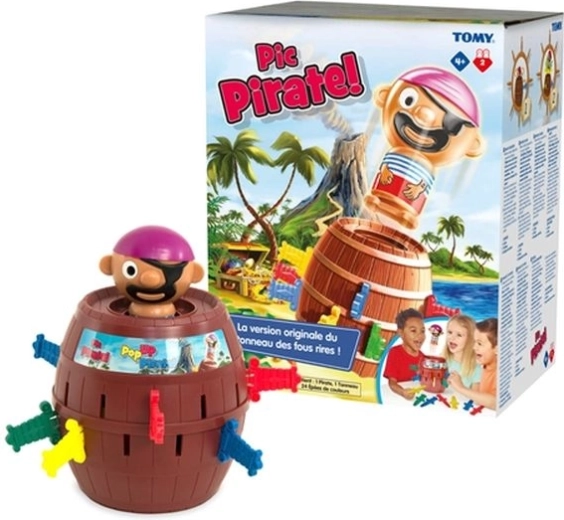 Tomy jeu Le tonneau au pirate sauteur