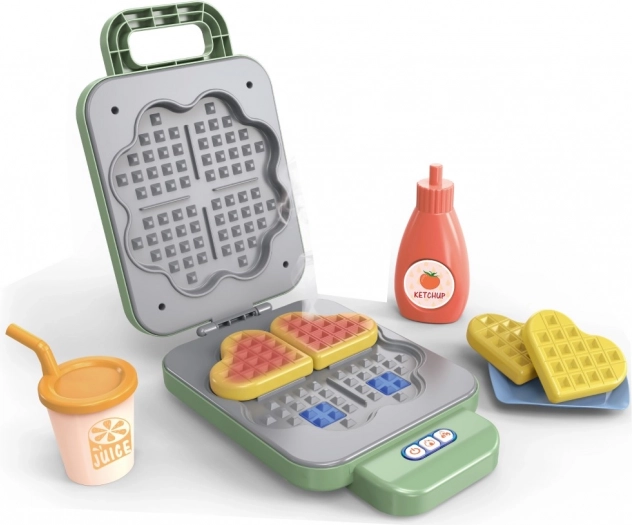 Gaufrier vert pour foyers de petites filles