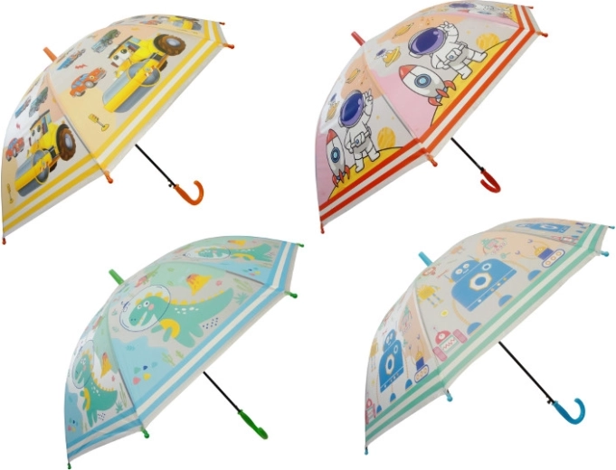 Parapluie automatique pour enfants coloré