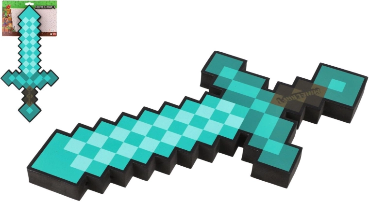 Épée en mousse diamant Minecraft