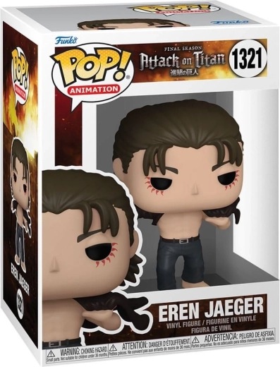 Funko Pop! Attack on Titan Final Season – Eren Jaeger #1321 - 1 pièce