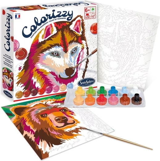 Sentosphere Colorizzy - animaux de la forêt