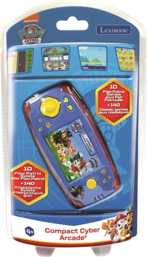 Console de jeu de poche LEXIBOOK Compact Cyber Arcade PAT' PATROUILLE avec 75 jeux