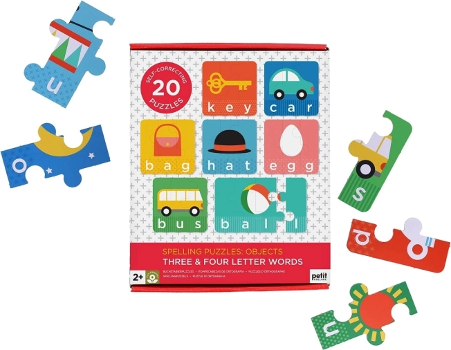 Mes premiers puzzles d'orthographe - Objets