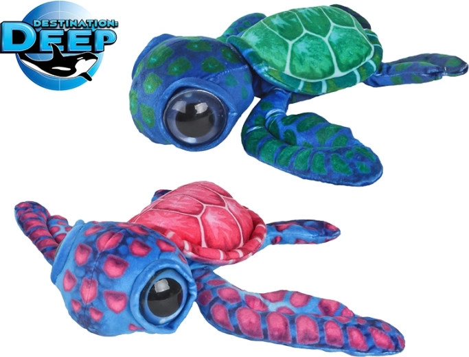 Tortue en peluche Destination Deep 28 cm