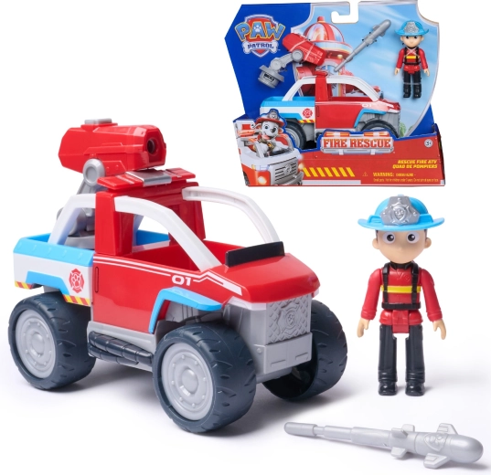 Pat' Patrouille Quad de secours de Ryder avec drone lanceur et figurine