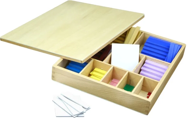 Carré décatomique Montessori Moyo avec boîte