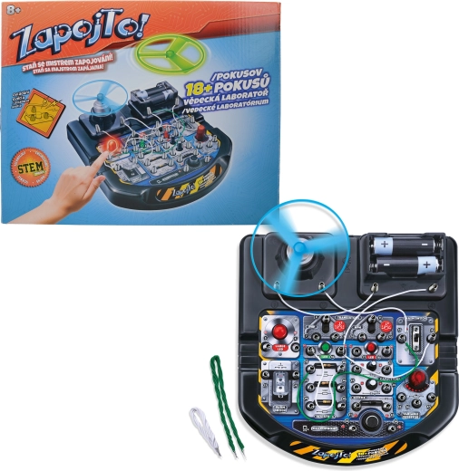 Laboratoire scientifique avec ventilateur et 18+ expériences TRONEX