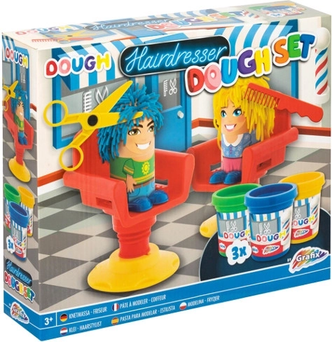 Set de pâte à modeler – studio de coiffure pour enfants