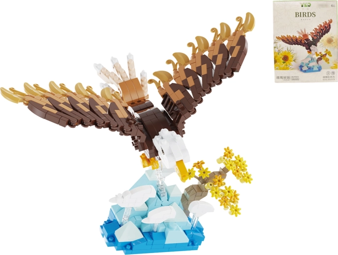 Jeu de construction aigle 489 pièces