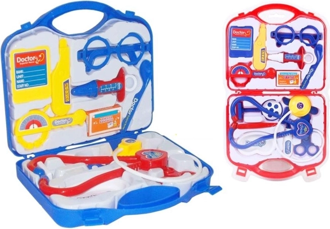 Set médical pour enfants dans une mallette, 12 pièces
