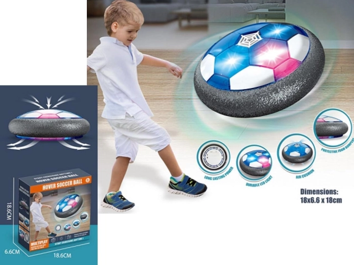 Ballon de football flottant avec éclairage LED Hover Soccer Ball