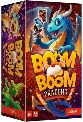 Trefl Boom Boom Smoki – jeu de cartes d’observation avec buzzer