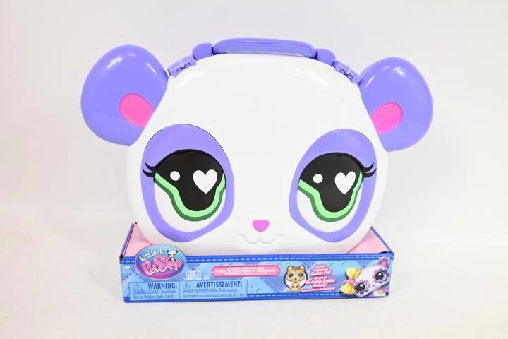 Littlest Pet Shop valisette de transport panda avec figurine exclusive - 1 pièce