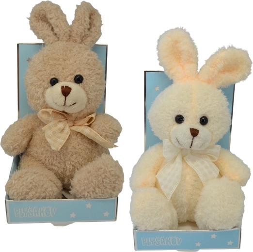 Petit lapin en peluche 15 cm