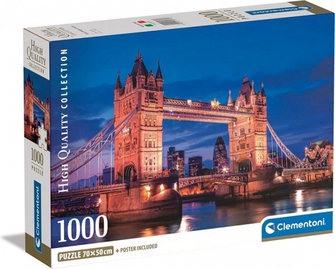Puzzle 1000 pièces - Tower Bridge la nuit