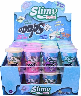 Slimy slime métallique pétaradant en gobelet 80 g