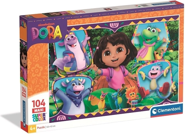 Maxi puzzle Clementoni Dora – 104 pièces
