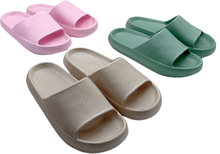 Pantoufles femme avec semelle confortable