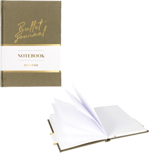Carnet élégant olive A5